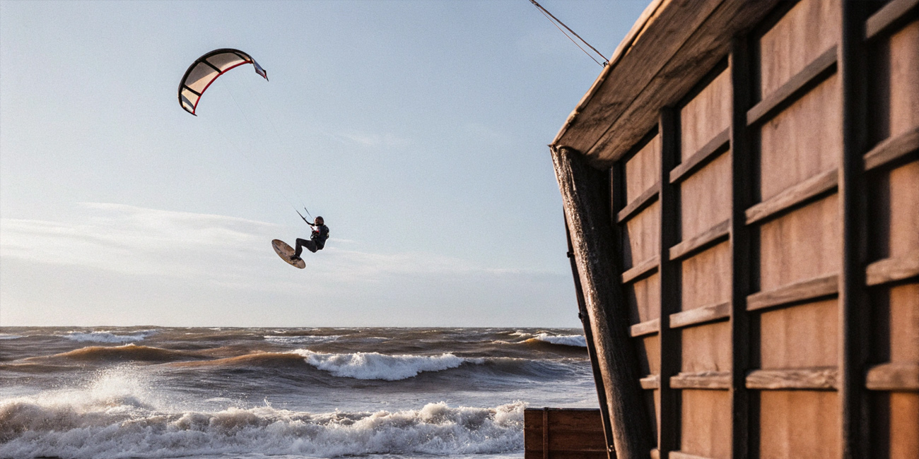 Kitesurfing